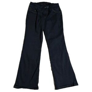 JAG Jeans Women's 16 High‎ Rise Bootcut Dark Wash Stretch Denim 33